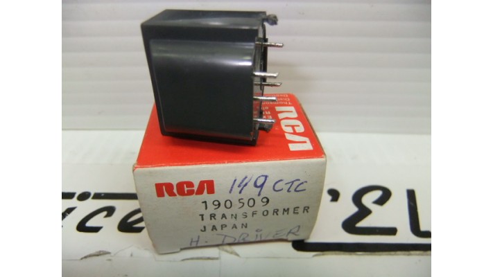 RCA 190509 hor drive transformer